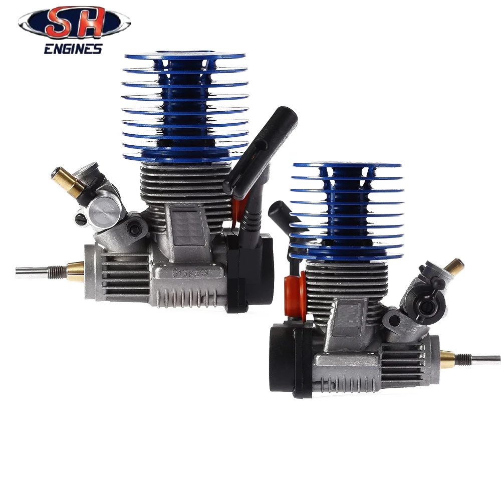 SH21 SH-21 1/8 двигатель гоночного двигателя Nitro 3 48 cc m21-p3 HSP метанол-супер мощность -