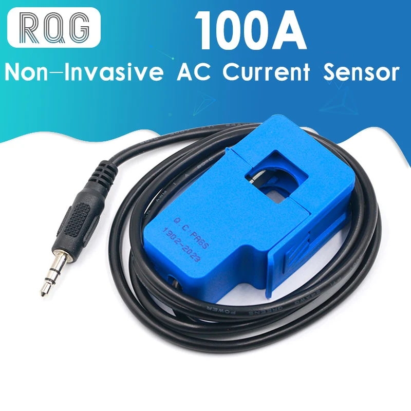 

SCT-013 0-100A трансформатор открытого тока SCT013 неинвазивный датчик переменного тока сплит-сердечник трансформатор тока