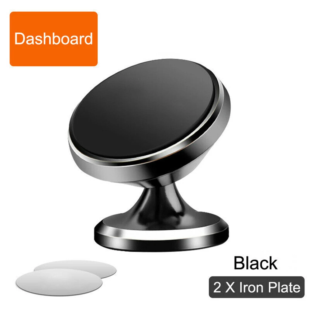 

Magnetic Car Phone Holder 360 GPS Air Vent Car Holder Mobile Phone Holders for iPhone 11 Console Phone Stand for Samsung