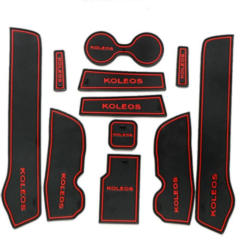 11 шт./компл. автомобильные аксессуары слот для ворот резиновая прокладка салона