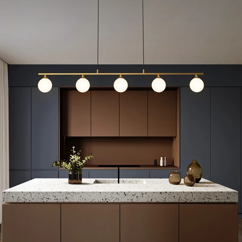 Светодиодная люстра в винтажном стиле подвесной светильник горизонтального