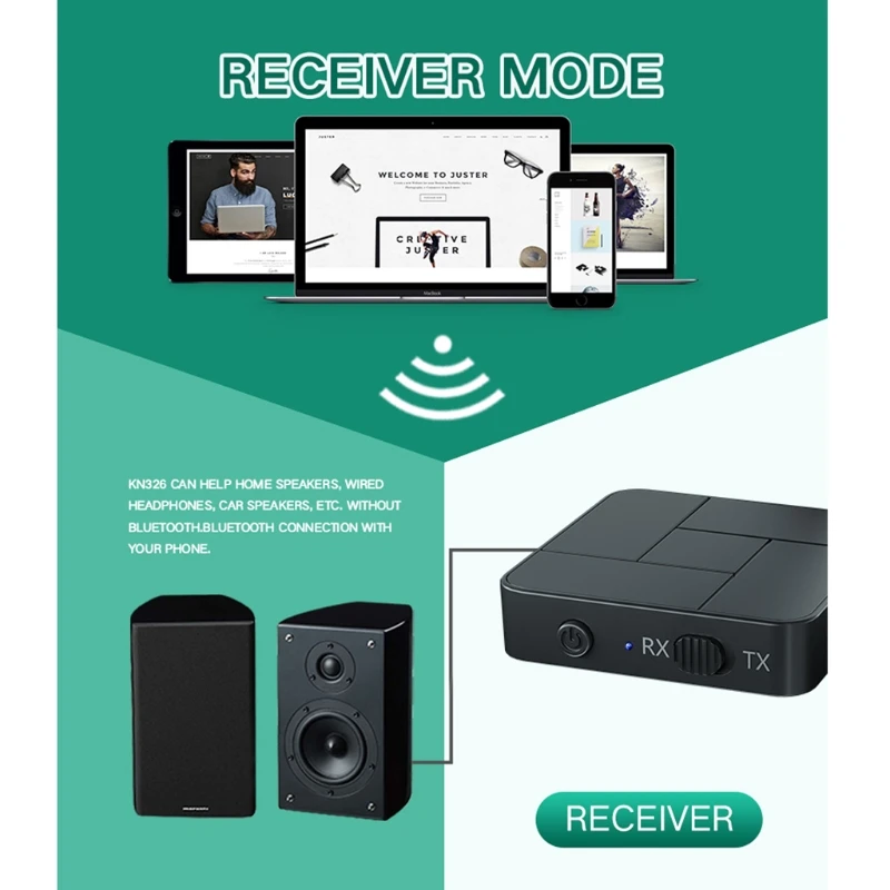 X7AE Bluetooth 5 0 приемник передатчик 3 мм AUX Джек RCA Переходник USB стерео Беспроводной