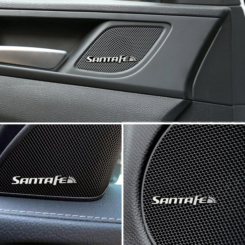 10 шт. автомобильная аудио декоративная 3D алюминиевая эмблема наклейка для Hyundai