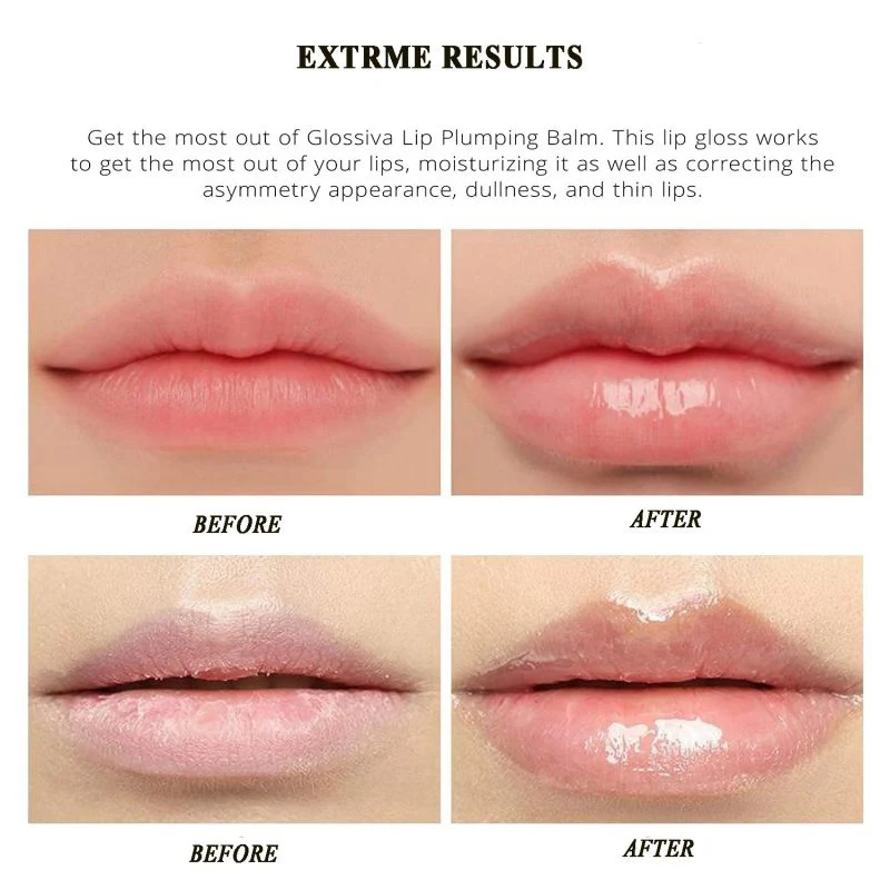 

2 pcs/set Lip Plumper Long-lasting Moisturizing Smooth Fine Lines Nourishing Anti-Drying Lip Care