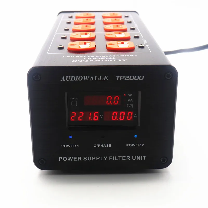 2020/TP2000 новый высококачественный аудио-шумовой фильтр 3000 Вт AC кондиционер силовой
