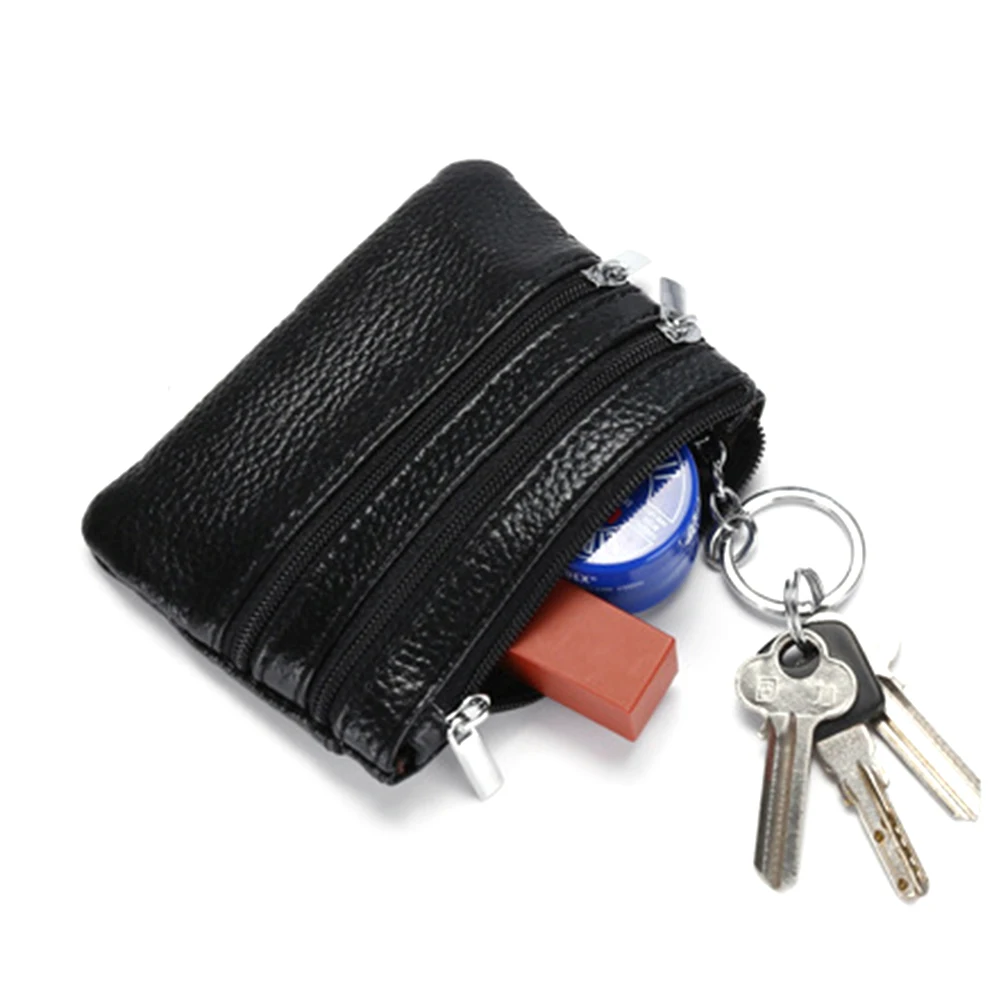 Женский однотонный кошелек на молнии с карманом для монет сумочка клатчи сумка