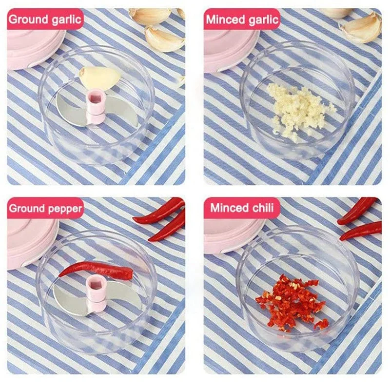 

Chopper Electric mincer Mini Grinder Masher Garlic Vegetable Auxiliary Cooking Machine Cutter Wireless Meat grinder