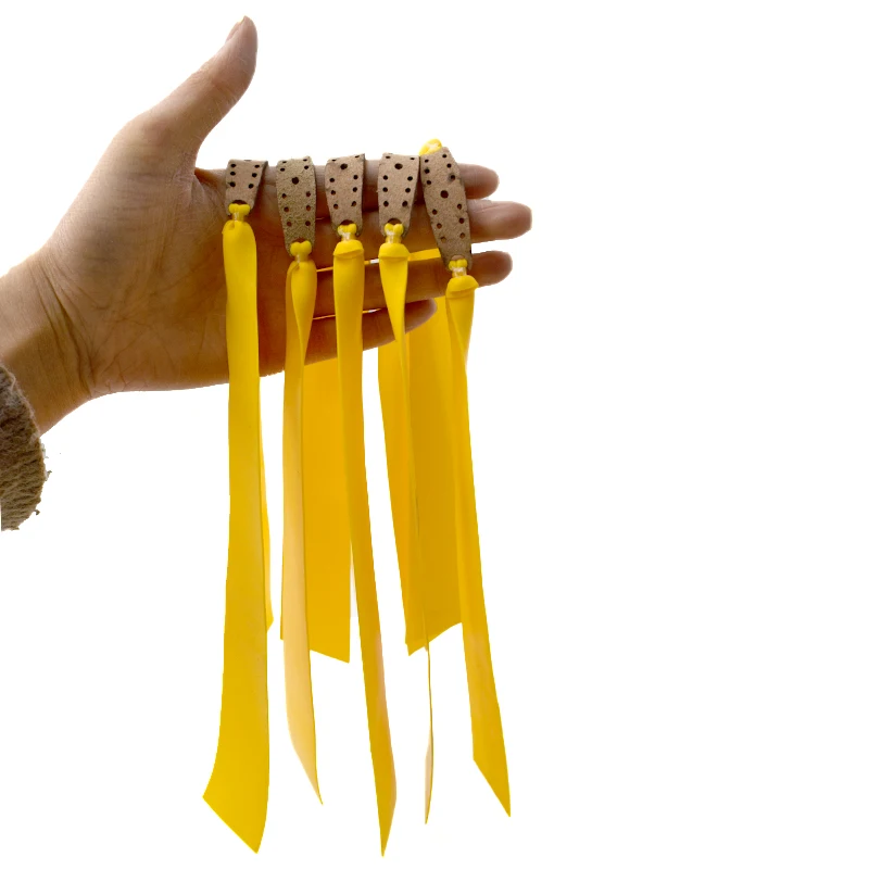 Резинка эластичная 4 см 3/6/9 шт. из натурального латекса Рогатка c резиновой лентой