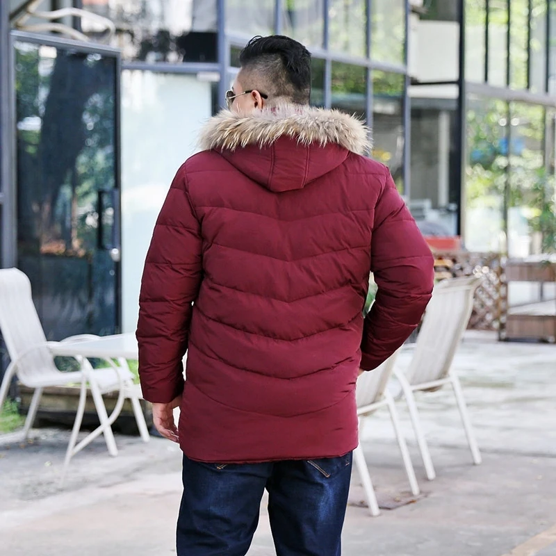 Пуховик мужской зимний большого размера 10X 9XL 8XL 7XL 6XL 5XL | Мужская одежда