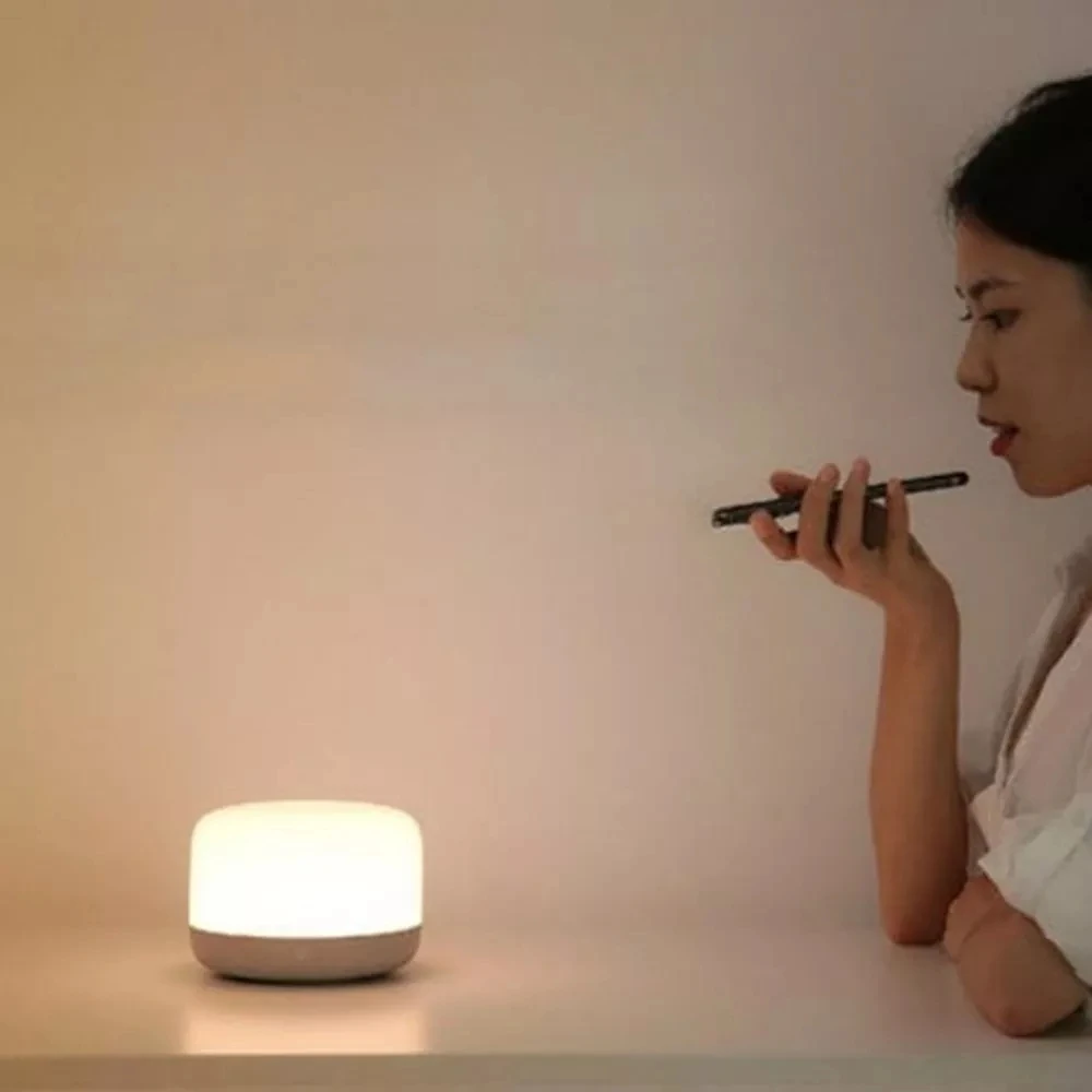 Xiaomi Yeelight YLCT01YL цветной светодиодный прикроватный светильник Интеллектуальный Диммируемый ночник RGB приложение управление Поддержка Apple HomeKit