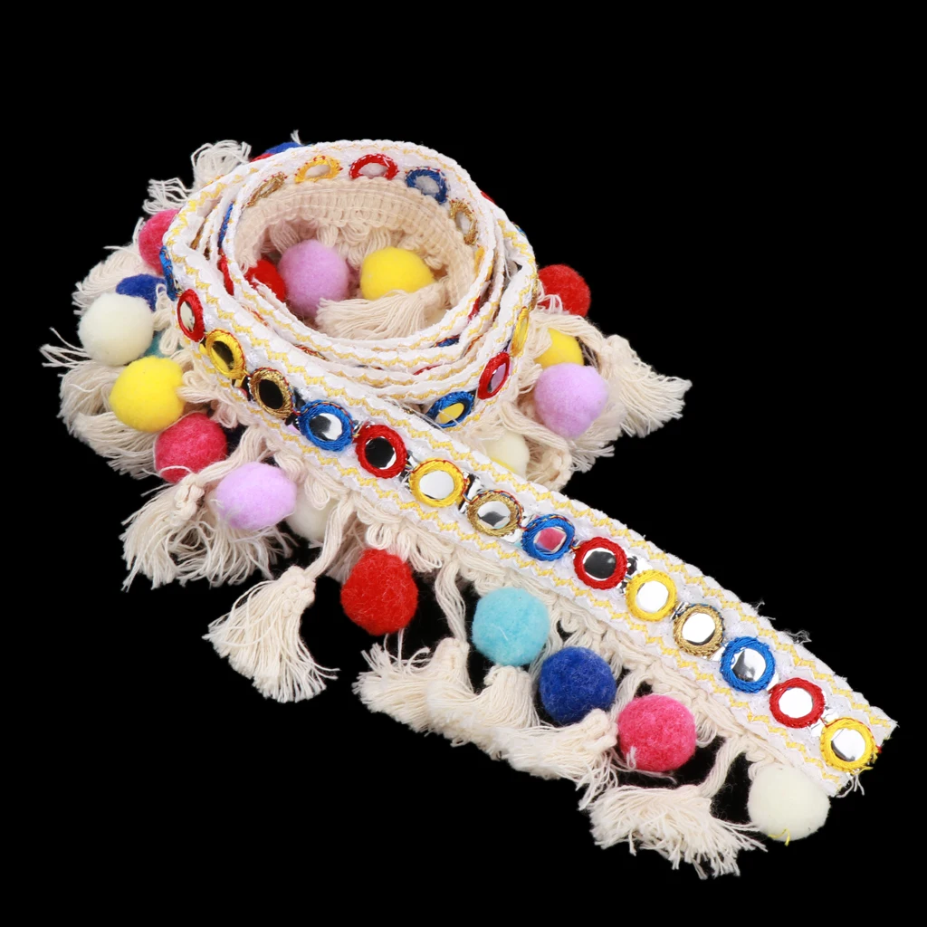 1 ярд полиэстер Бахрома Край Отделка ленты Свадебная аппликация Сделай Сам шитье