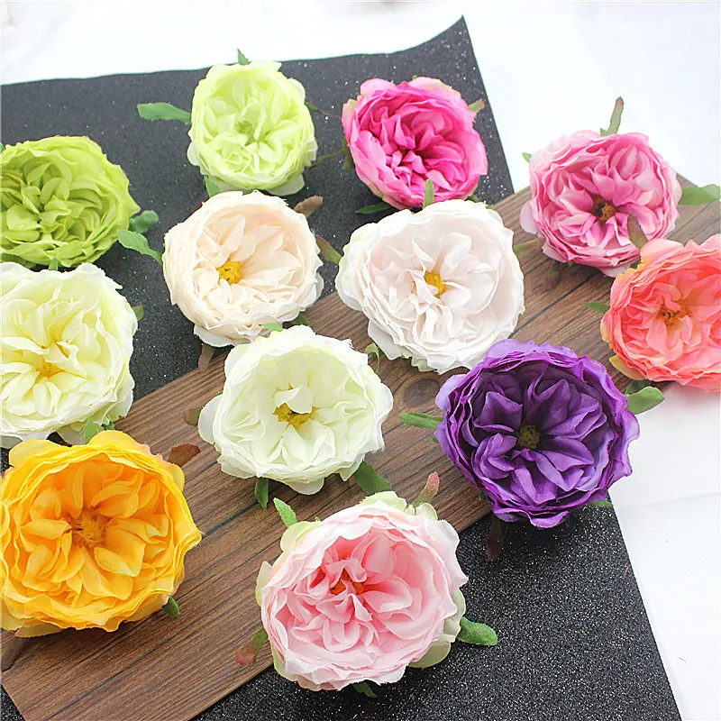 5 шт. свадебные цветы Камелия вечерние венки для украшения дома рукоделие