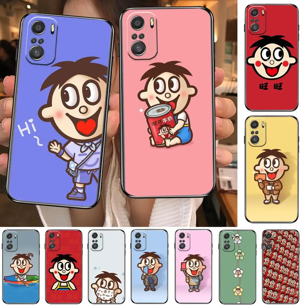 

cartoon wang zai milk Phone Case For Xiaomi Redmi 11 lite 9C 8A 7A Pro 10T 5G Cover Mi 10 Ultra Poco M3 X3 NFC 8 SE cover