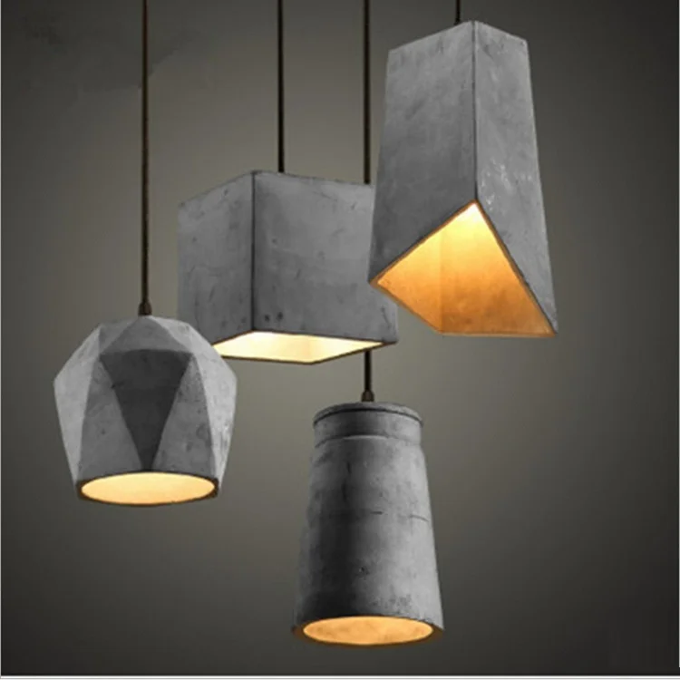 Модная нордическая ретро-чердак промышленная жаровня ресторан кафе цементная