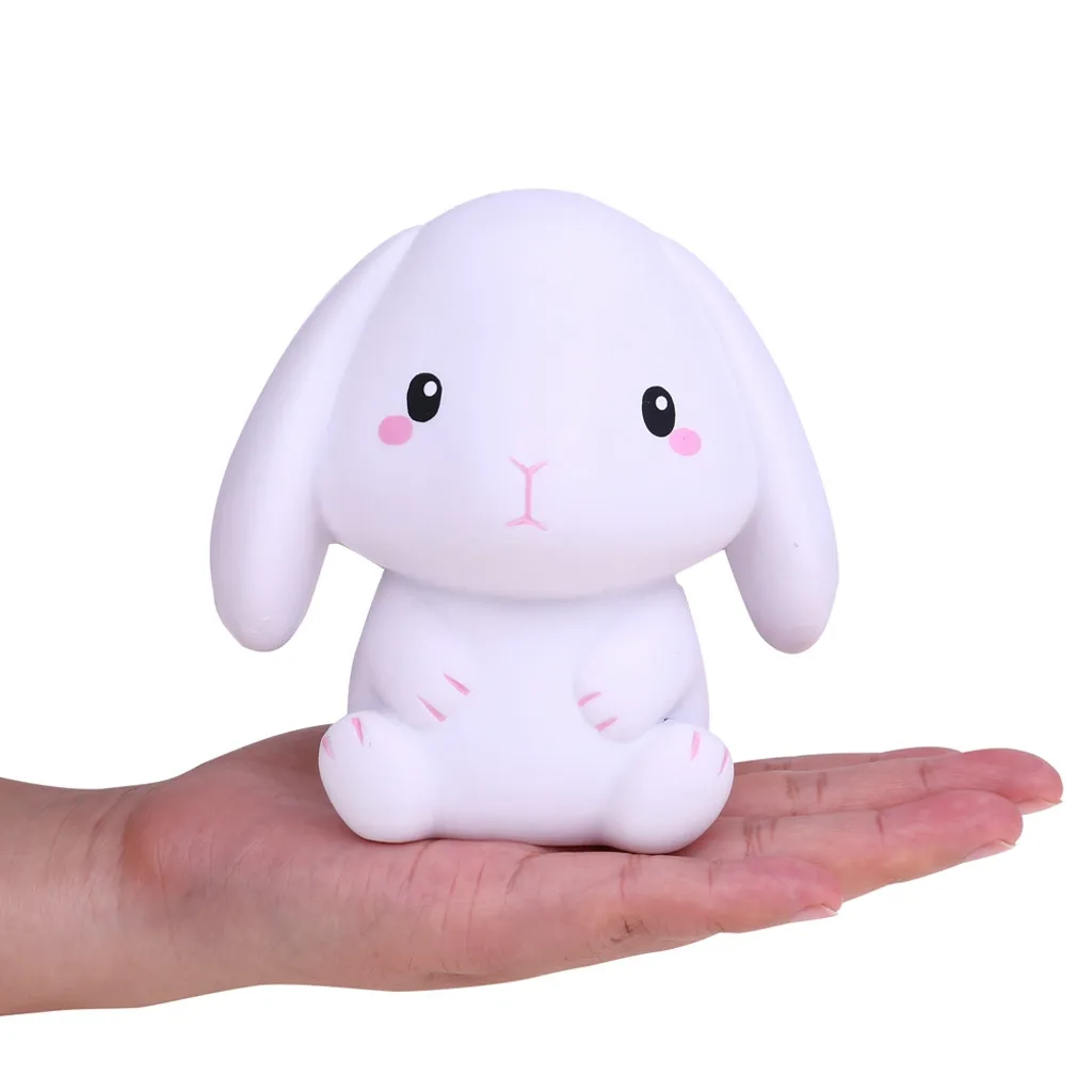 

Novelty Adorable Rabbit Slow Rising Rebound Flexible Dolls Toys Cream Scented Stress Relief Toys ADHD kids Toys Adult Office toy