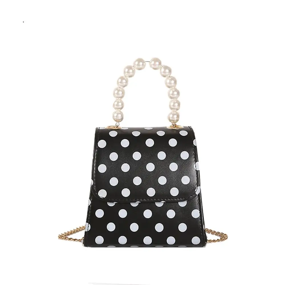 Style 2 Black Модные женские сумки через плечо с жемчугом, милые водонепроницаемые сумки через плечо - Цвет: Style 2 Black