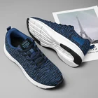 Светильник кроссовки для бега, модные воздухопроницаемые кроссовки для бега для мужчин, кроссовки без шнуровки, лоферы, мужская повседневная обувь, размер 13