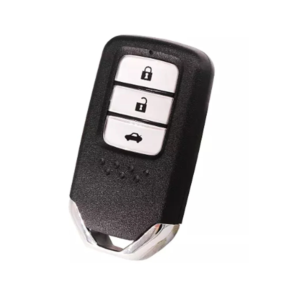 OkeyTech for Honda Remote Key 3 Button Insert Blade 433Mhz ID47 Chip HON66 Fit Keyless Entry Smart |