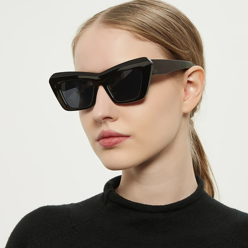 

Free shipping Oval face personality 2021 trend sunglasses