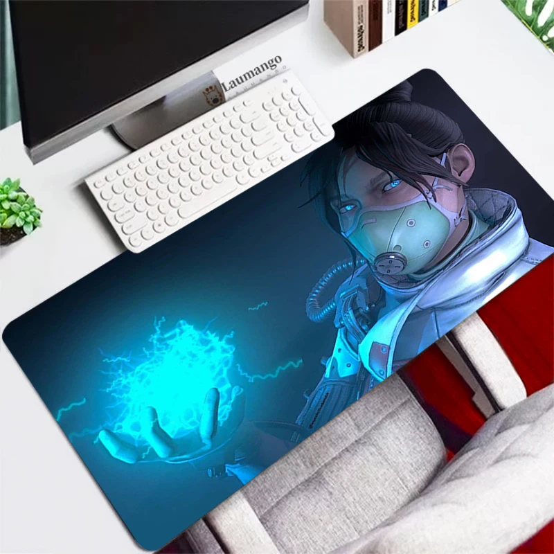 

APEX Legends Mouse Pad Large 90x40cm Locking Edge Gamer Computer Desk Mat Anime Non-Skid Gaming Notebook Pc Accessories For CSGO