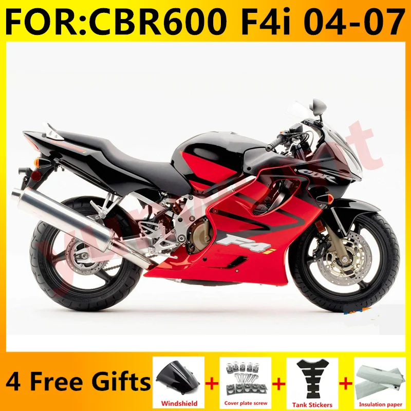 Новинка из АБС пластика для мотоцикла обтекатели комплект Подходит Honda CBR600 F4i CBR 600