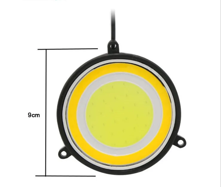 Прямые продажи от производителя автомобильные cob дневные ходовые огни Круглые