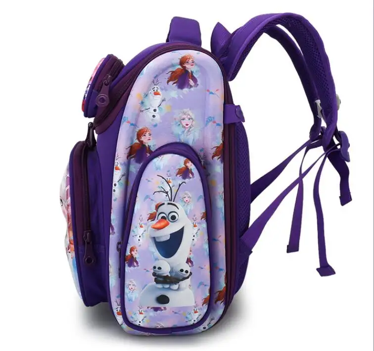 Ортопедический детский школьный ранец Disney Frozen портфель для девочек и мальчиков