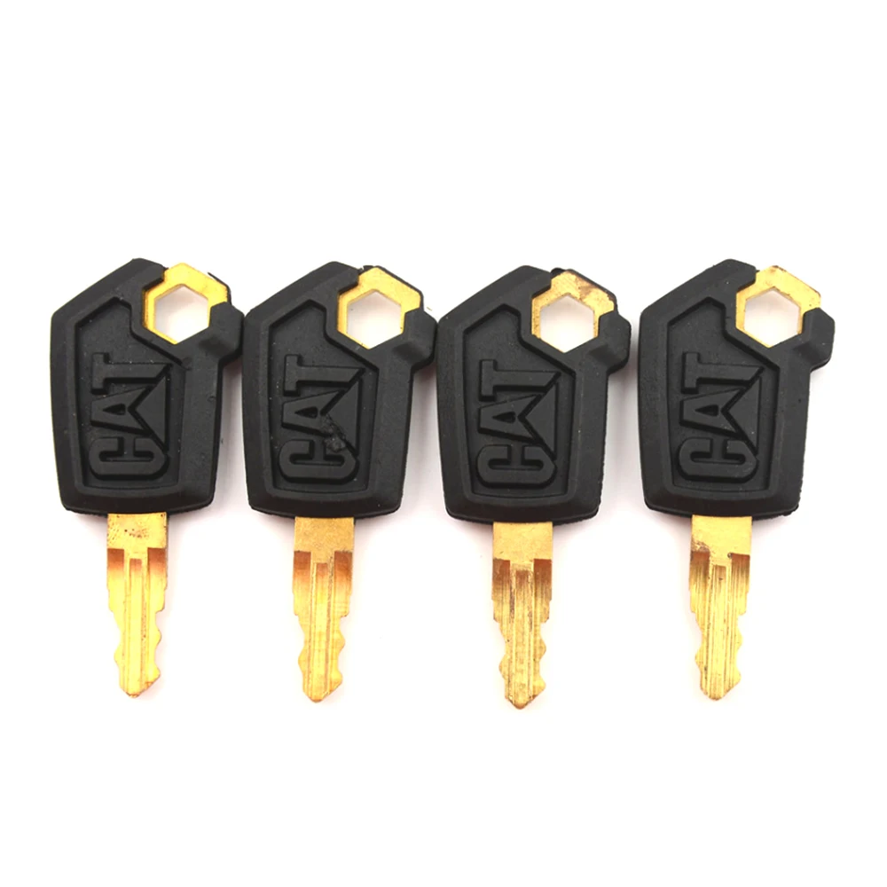 

4PCS Caterpillar 5P8500 Heavy Equipment Ignition Loader Dozer Key Perfect Match for The Original Car
