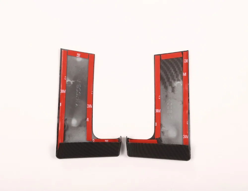 

Carbon Fiber Style ABS Car Modification Front Dashboard Side Panel Cover Trim For Land Rover Range Rover Sport RR Sport 14-17