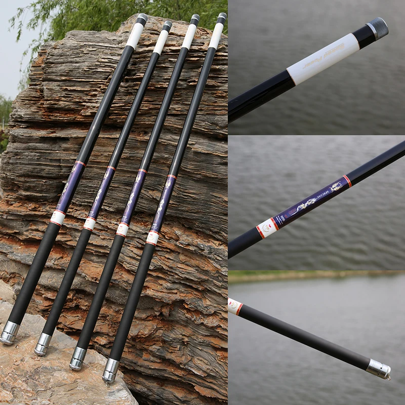 С высоким содержанием углерода телескопическая удочка длинная куртка с секциями