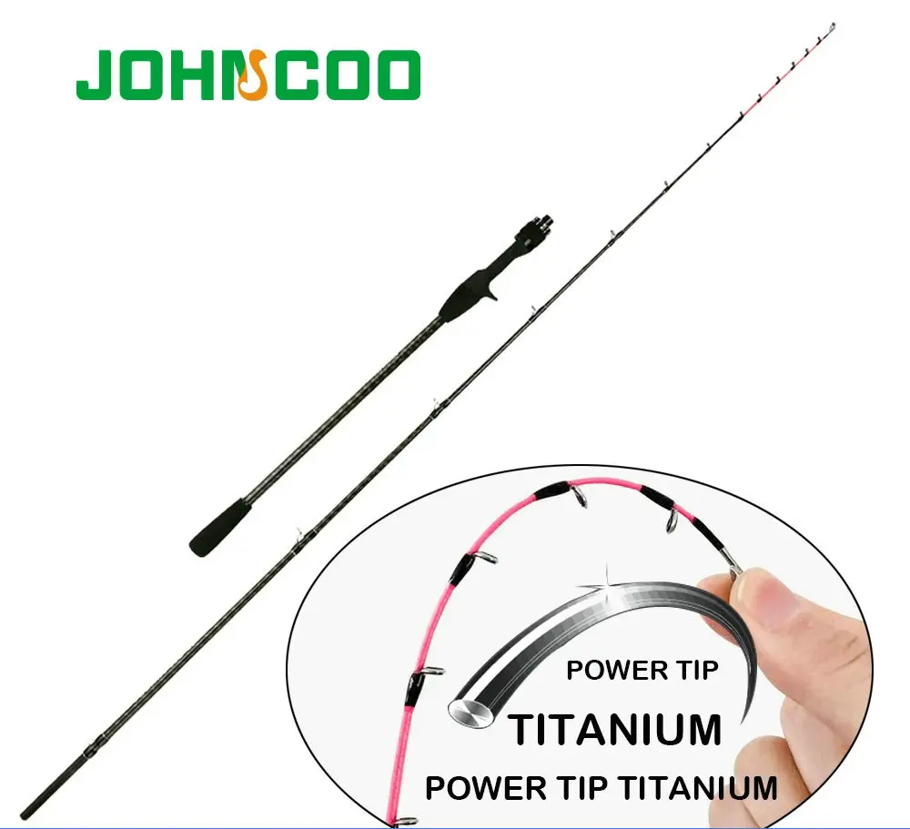 

1.7M Fishing Rod for Casting Jigging Rod ML M Jigging Rod Powerful Titanium Tip Rubber Tail Octopus Boat Rod High Quality