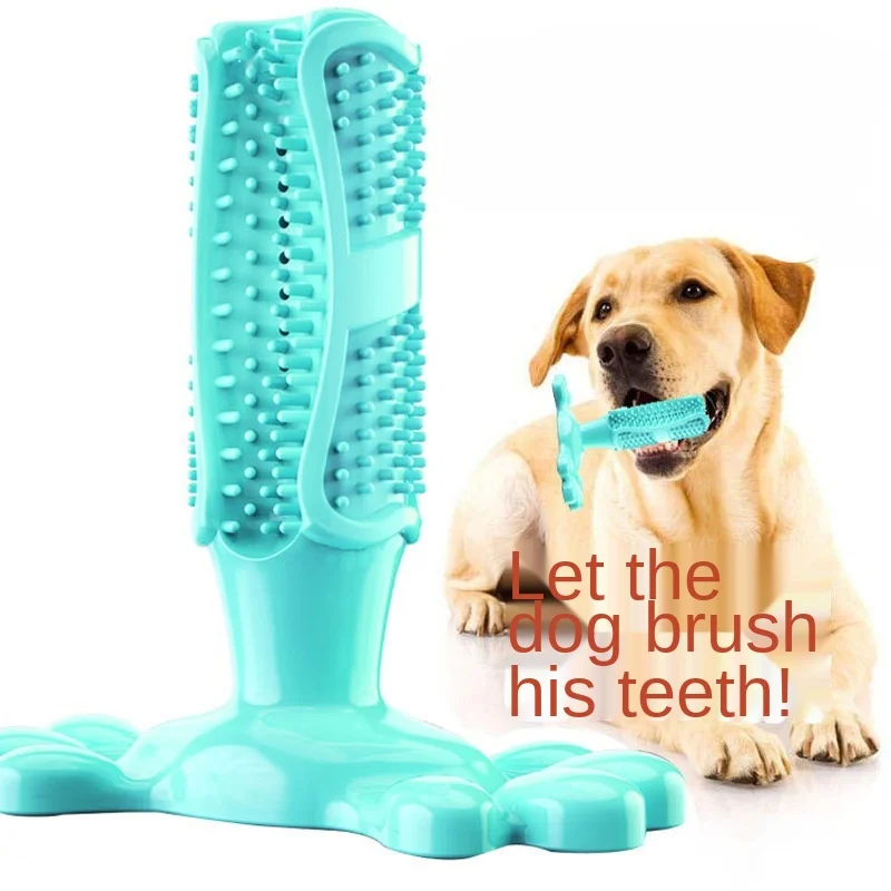 

Зубная щетка для собак, игрушка для собак, Интерактивная резиновая игрушка для домашних животных, молярная зубная щетка для чистки зубов, чи...