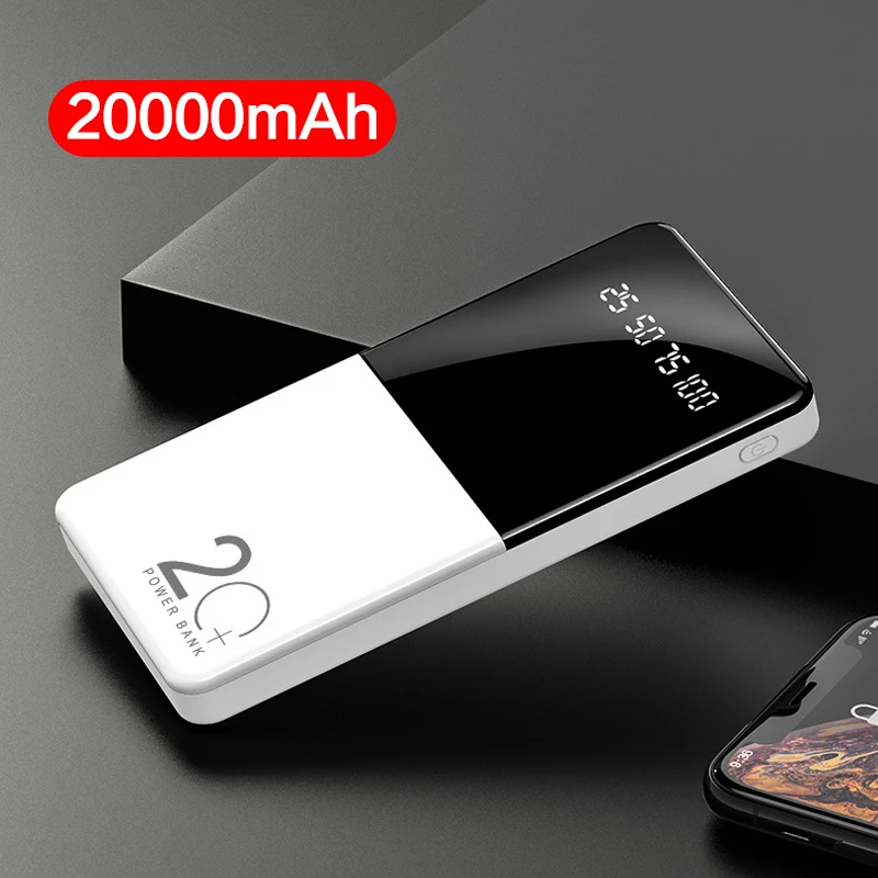 Внешний аккумулятор с 2-мя USB-портами 20000 мач | Мобильные телефоны и аксессуары