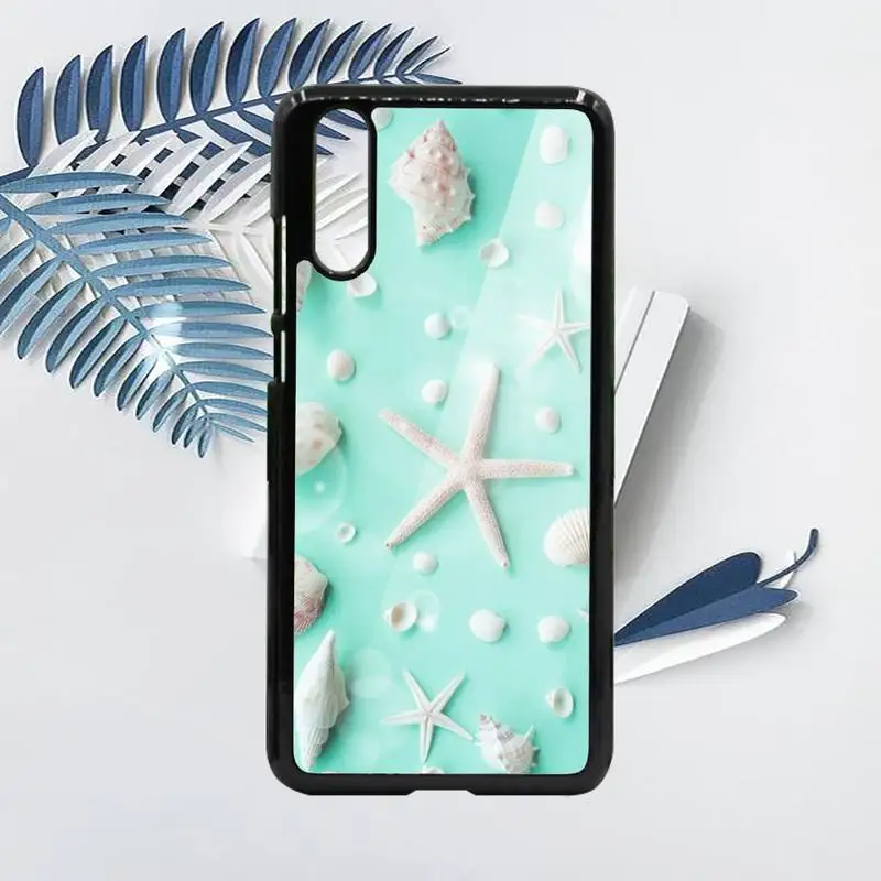 

Ocean Beach sea pattern Phone Case PC For Samsung galaxy S note 8 9 20 10 e lite2019 plus pro ultra