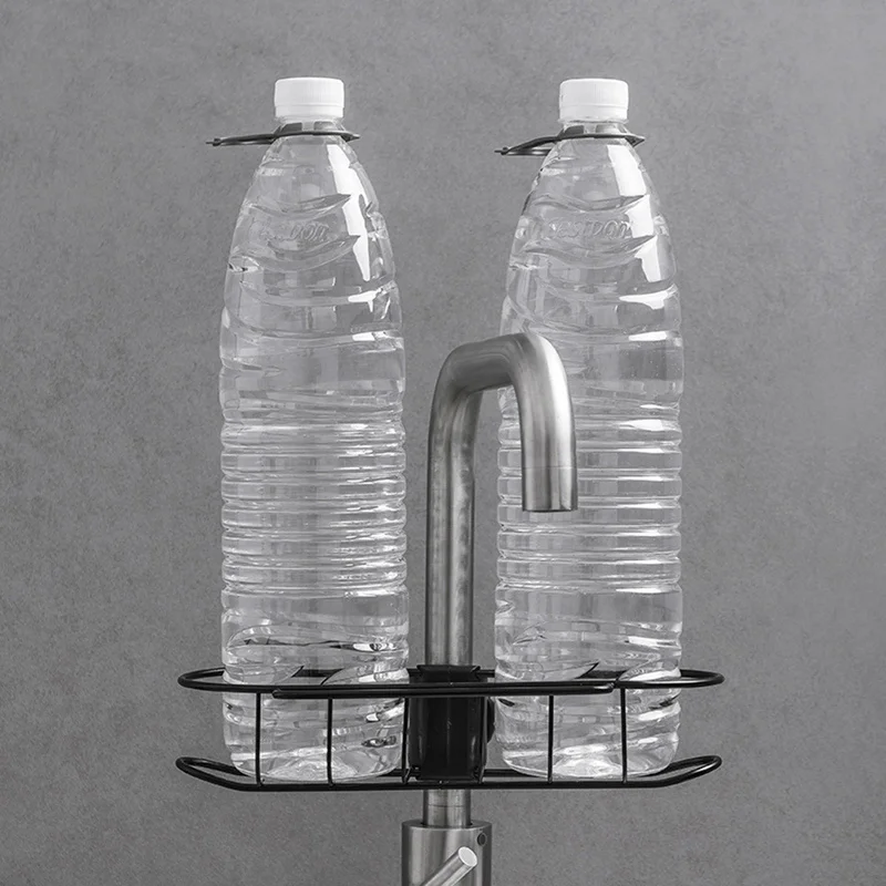 Bathroom Faucet Drain Rack Pool Storage Rack Large Kitchen Supplies Sink Sponge Rag Drain Rack Kitchen Accessories Organizer