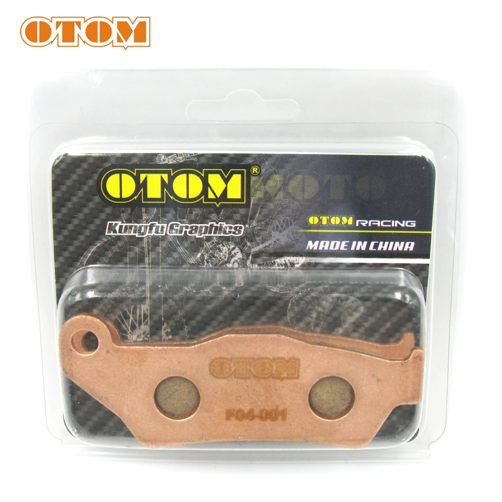 Передние тормозные колодки OTOM F04 для мотокросса внедорожника медного основания