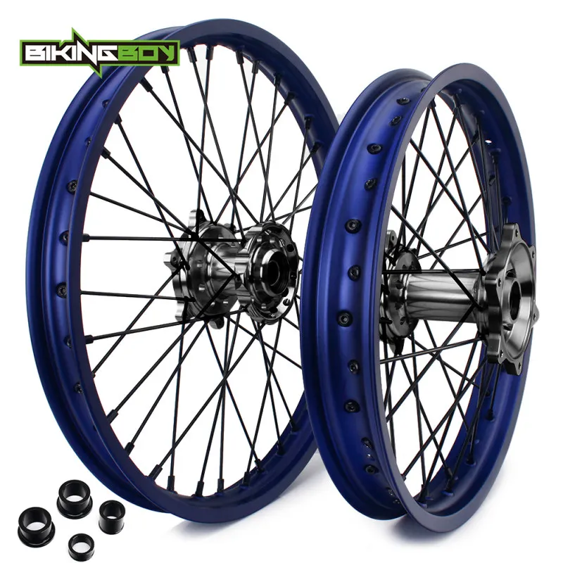 Обода для мотокросса BIKINGBOY передние и задние ободки Yamaha YZ250 YZ450F YZF 250 YZ F 450 09 10 11 12 13 14