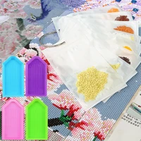 5d diamond painting accessory storage containers self sealing loose leaf binder bags rings diamond tray sticky sheets