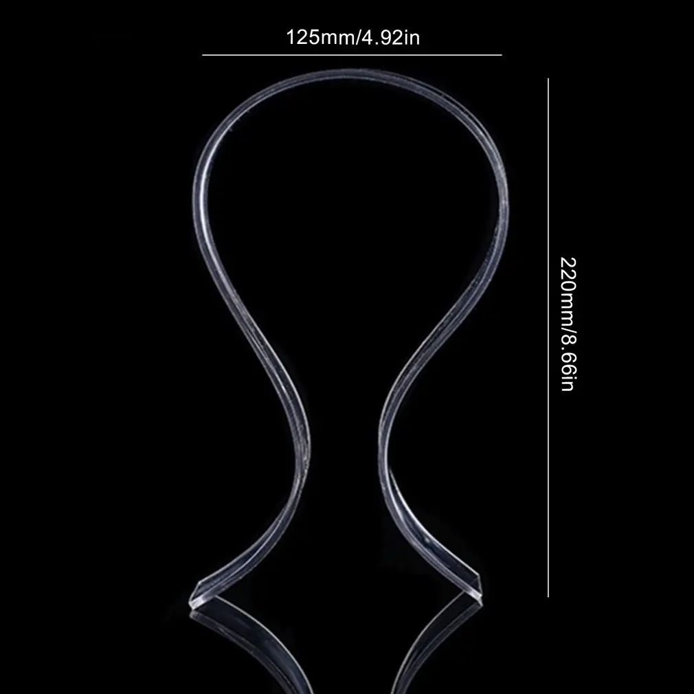 

Headphone Display Stand Plexiglass Headphone Stand U Type Earphone Frame Plastic ONLENY