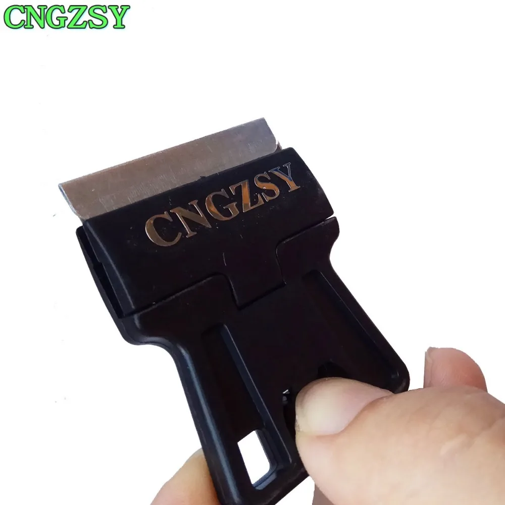 Скребок для автомобильной виниловой пленки мини-бритва с 10 запасными