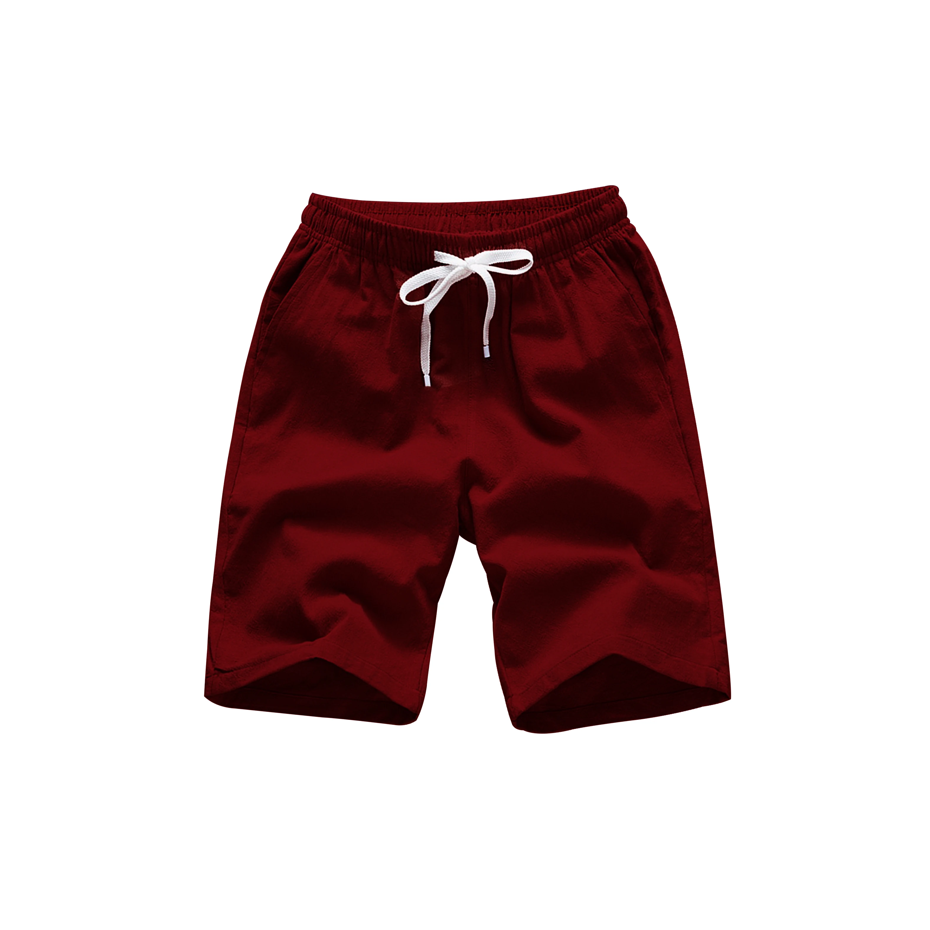 Мужские летние шорты повседневные свободные укороченные брюки спортивные