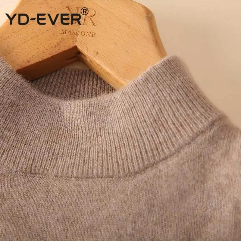 Женская трикотажная ночная рубашка из кашемира с длинным рукавом | одежда