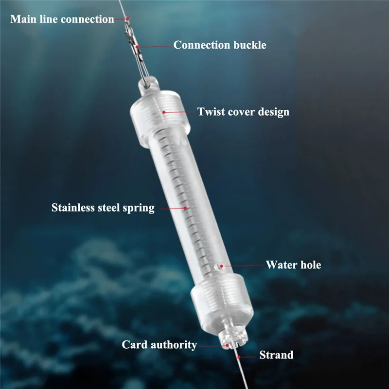 

Strong Force Spring Automatic Fishing Hook Carp Fish Fast Catch Tool Fishing Tackle automatic fishing double hook