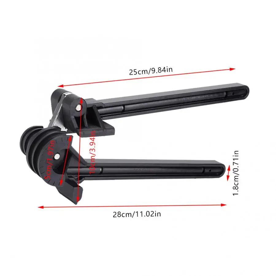 4 в 1 180 градусов трубы трубогиб с ПЛК для гибки гибочный инструмент Redmi 3/16in 1/4in 5/16in