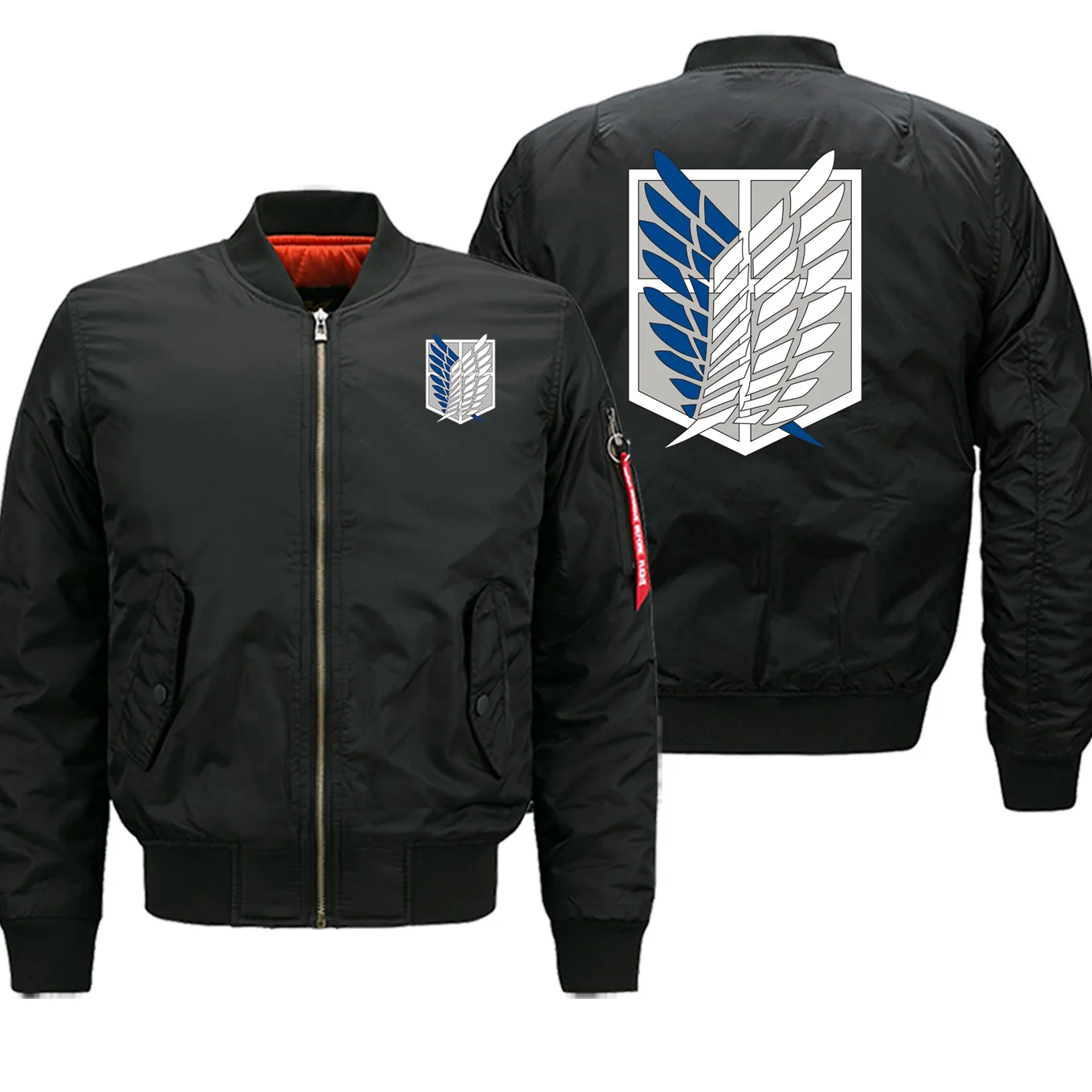 Забавная японская аниме куртка атака на Титанов лидер продаж 2019 зимняя модная