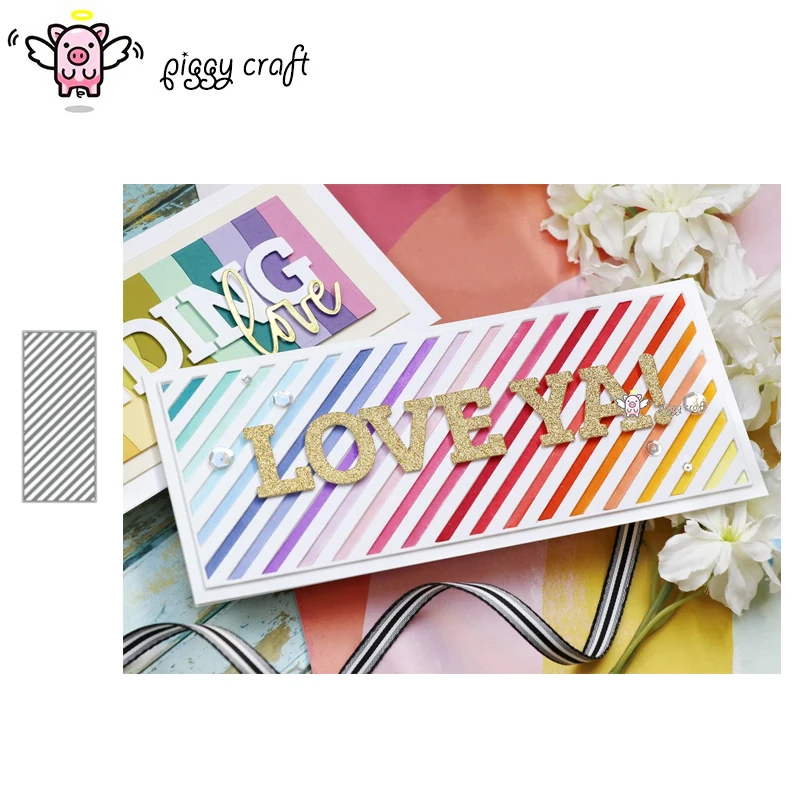 Свинья для рукоделия металлические режущие штампы высечки линии формы