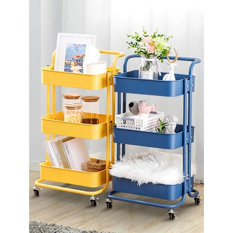 

Shelf Estanteria Scaffale Cuisine Rangement Sponge Holder Repisas Y Estantes Organizer with Wheels Kitchen Storage Shelves