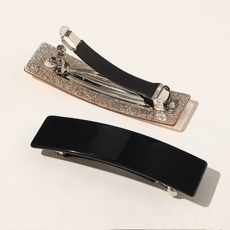 Модная Корейская Винтажная заколка-пряжка с леопардовым принтом из уксусной