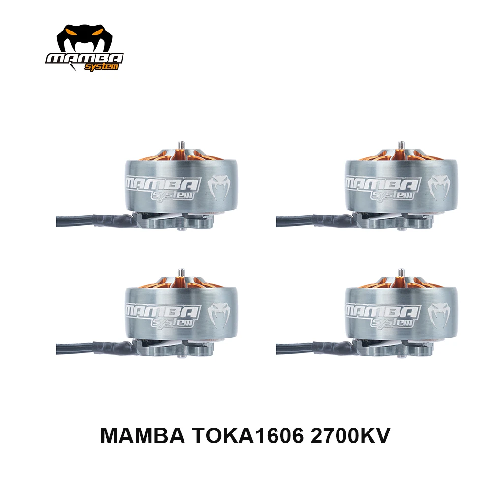 

Бесщеточный двигатель Diatone MAMBA TOKA 1606, 3100KV/4300KV/2700/3750KV для радиоуправляемого гоночного FPV гоночного дрона, двигатель для мини-квадрокоптера