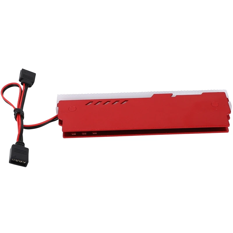 Rgb-настройка LED с пультом дистанционного управления теплоотвод ОЗУ алюминиевый